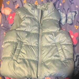 Old Navy Light Blue Puffer Vest for Kids